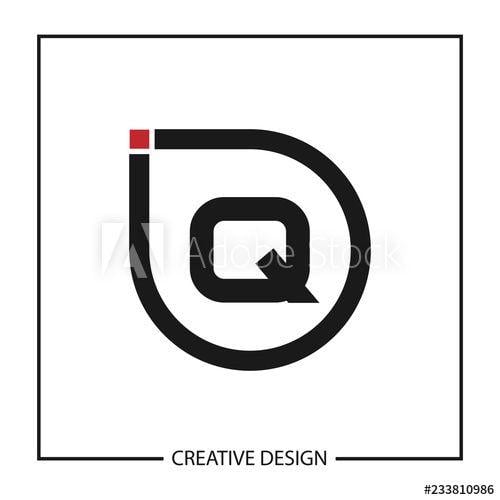 Black Q Logo - Initial Letter Q Logo Template Vector Design - Buy this stock vector ...
