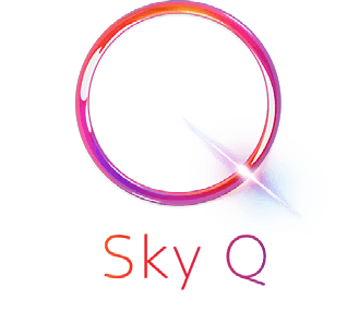 Black Q Logo - Wall Mount Bracket for SKY Q