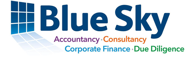 Corporate Finance Logo - Top Financial Management Firm - Blue Sky Corporate Finance