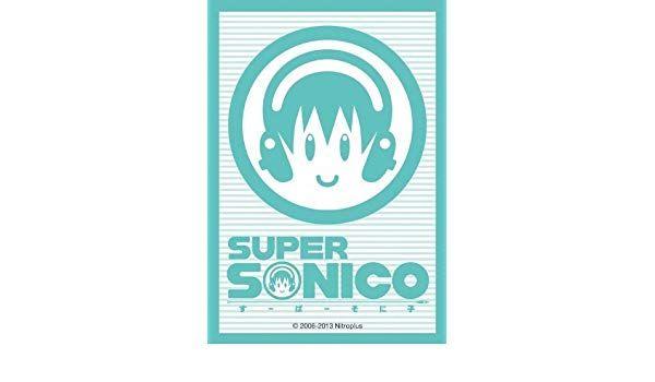 Sonico Logo - Nitro Super Sonico Child Logo Mark Character Card Mini Sleeves ...