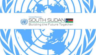 UN Building Logo - UNMISS. United Nations Mission in South Sudan