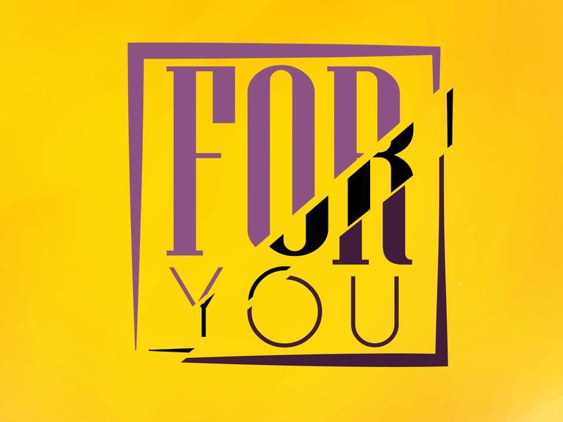Yellow Fashion Logo - For You fashion Logo 1