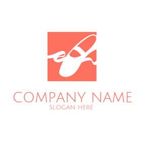 What Goes with Red and White Square Company Logo - Free Shoes Logo Designs. DesignEvo Logo Maker