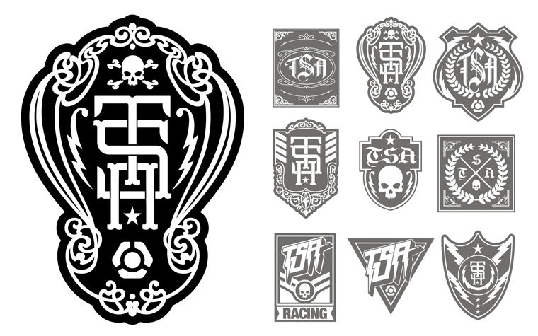 Black and White TSA Logo - TSA by Sweyda | Logo / Badges | Typography, Logo inspiration, Logo ...
