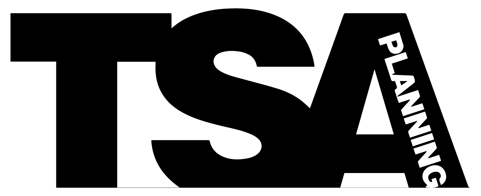Black and White TSA Logo - About Us - TSA Planning