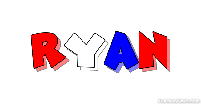 Ryan Logo - United States of America Logo | Free Logo Design Tool from Flaming Text