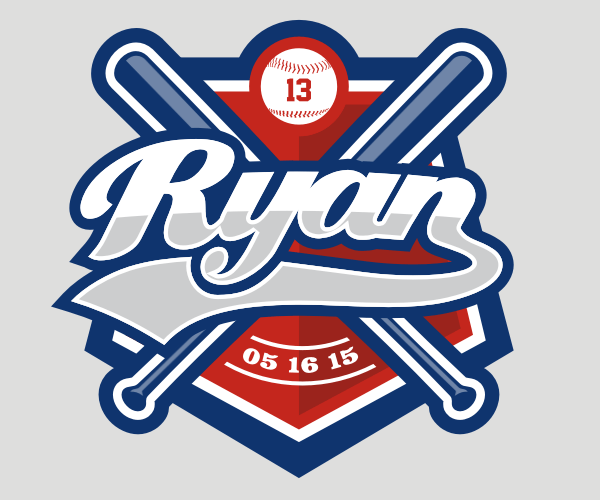 Ryan Logo - baseball logo design ryan baseball logo design 99designs jwdjff ...