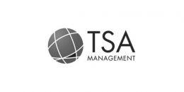 Black and White TSA Logo - TSA Management