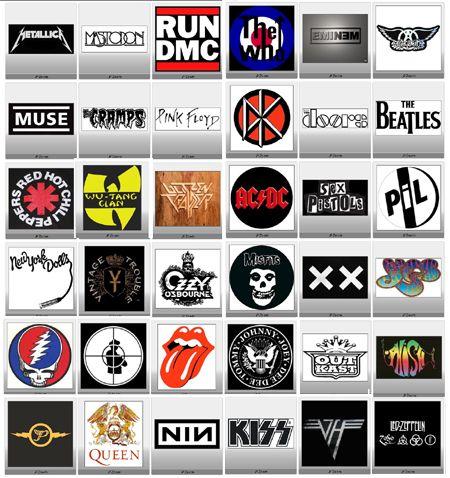 Best Rock Band Logo - Great Best Rock Band Logos #40862