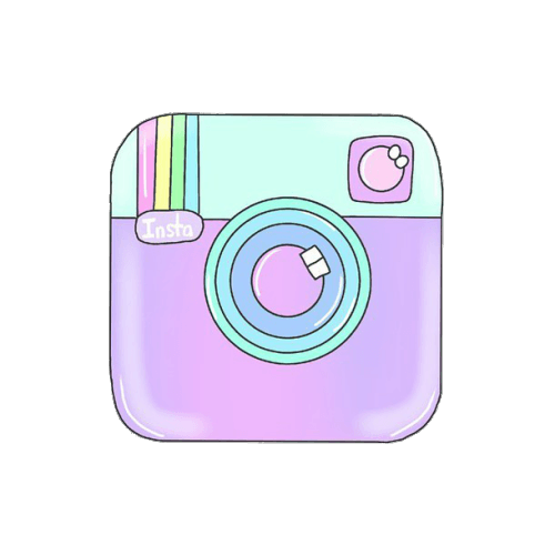 Cute Instagram Logo - transparencyhoe — pastel instagram logo // this is so cute and...