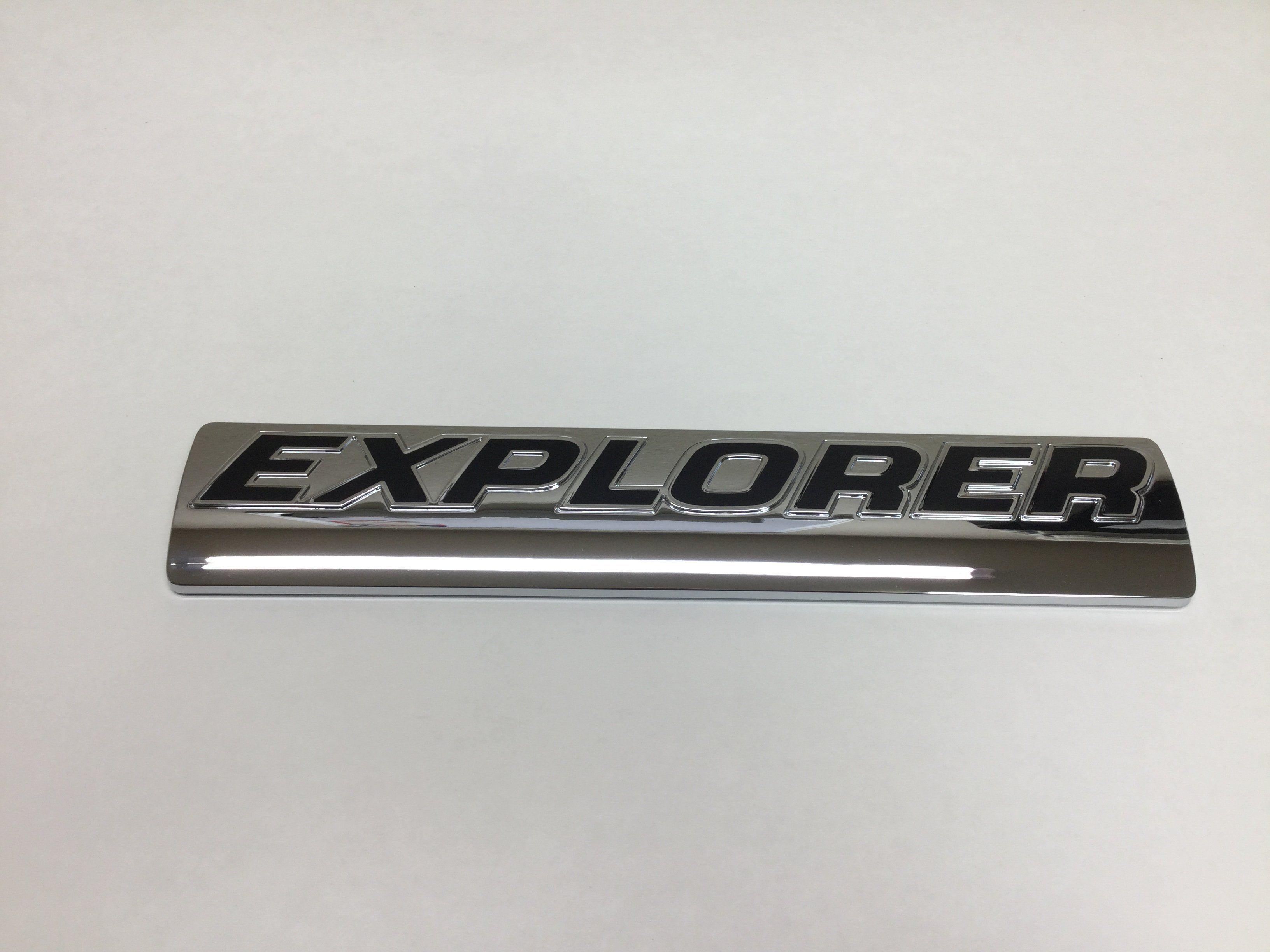 Ford Explorer Logo - New 2006 2010 Ford Explorer Chrome Explorer Nameplate Emblem