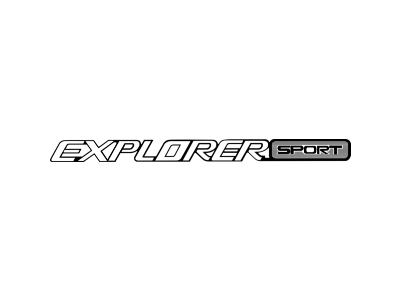 Ford Explorer Logo - Ford Explorer Sport Logo PNG Transparent & SVG Vector - Freebie Supply