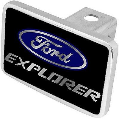 Ford Explorer Logo - NEW FORD EXPLORER Blue Logo Word Tow Hitch Cover Plug - $59.95