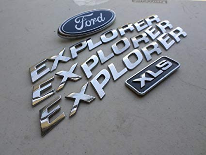 Ford Explorer Logo - Amazon.com: 02-03 Ford Explorer Tailgate Logo 1L24-15402A16-AA ...
