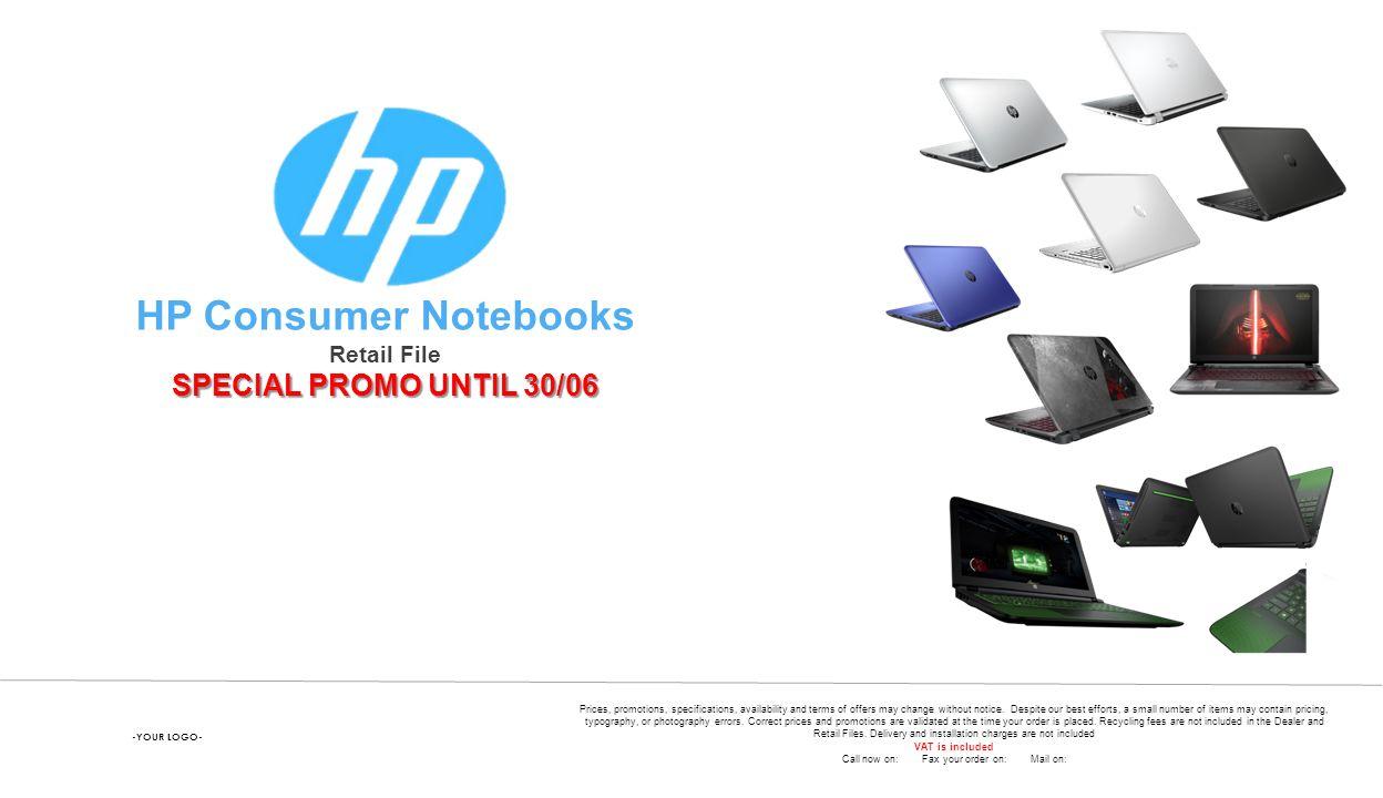 HP Consumer Logo - HP Consumer Notebooks Retail File SPECIAL PROMO UNTIL 30/06 -YOUR ...