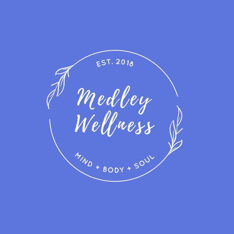 Blue Purple Circle Logo - Medley Wellness Consultants