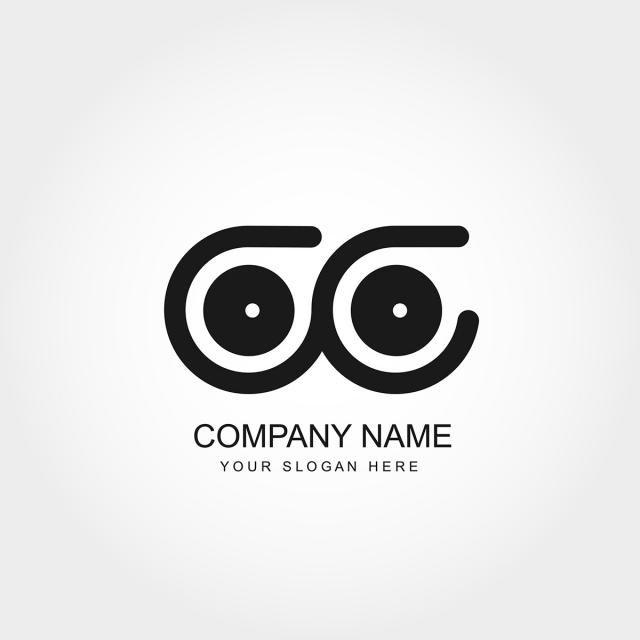Letter CC Logo - Initial Letter CC Logo Template Vector Design Template for Free ...