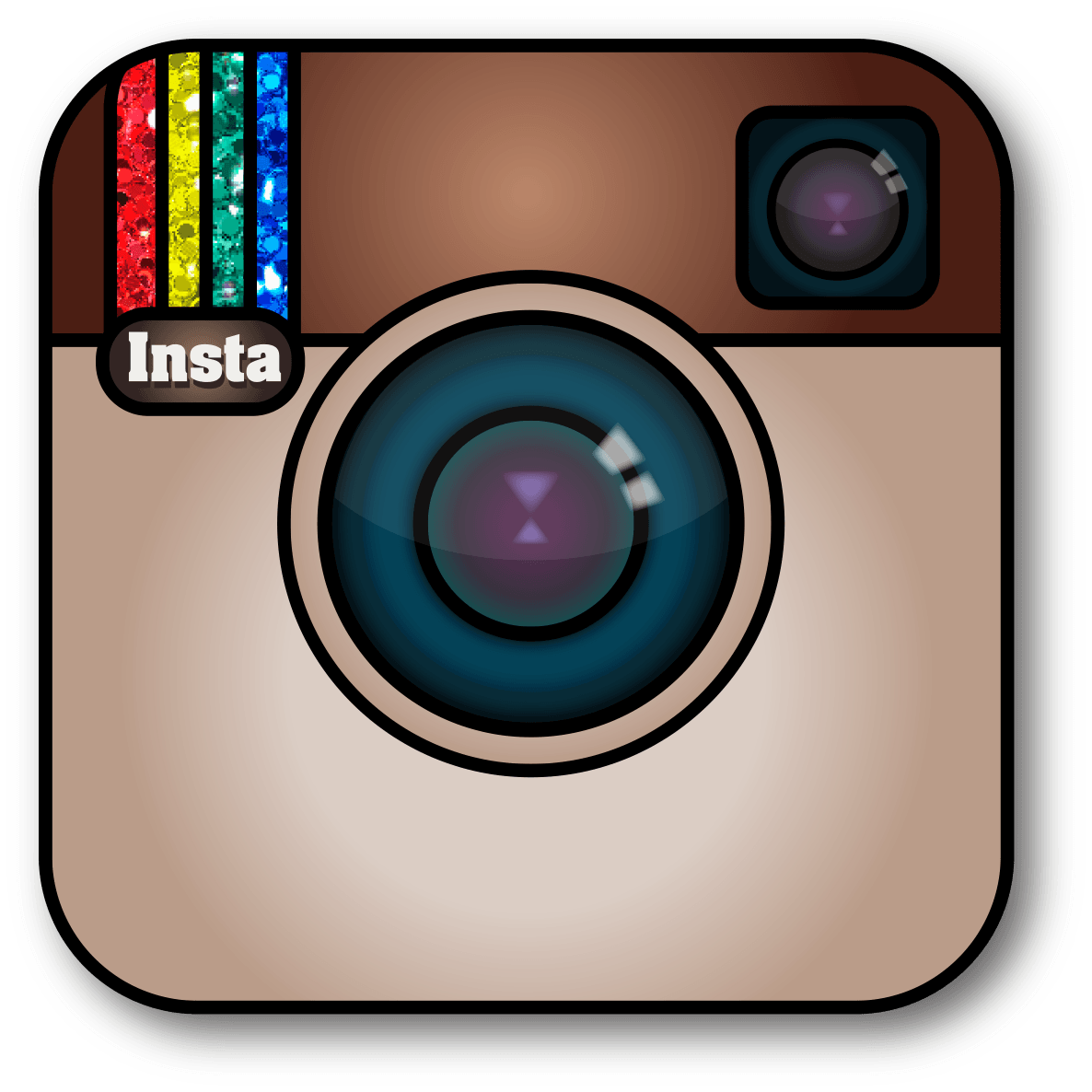 Cute Instagram Logo - Instagram jpg freeuse download app - RR collections