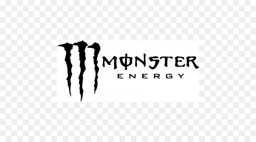 Black and White Monster Energy Logo - Monster Energy Energy drink Red Bull Monster Beverage Beverage can ...