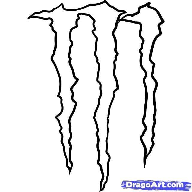 Black and White Monster Energy Logo - monster energy logo - Google Search | monster energy | Monster ...