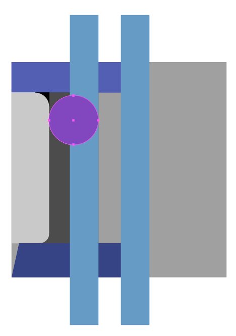 Blue Purple Circle Logo - Bitcoin Symbol and Logo Origins