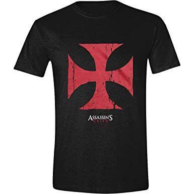 Red Cross Clothing Logo - Assassin's Creed Cross Men's T Shirt XX Large