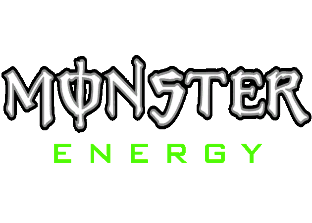 Black and White Monster Energy Logo - Monster Png Logo - Free Transparent PNG Logos