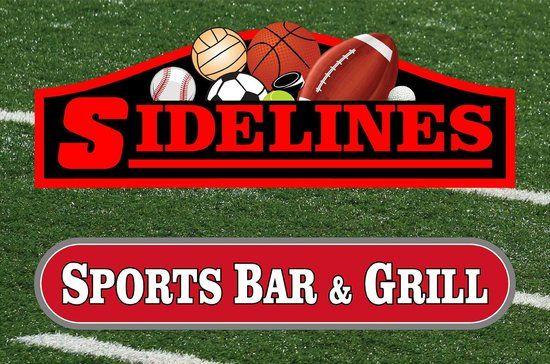 Softball Bar Logo - Sidelines Logo of Sidelines Sports Bar and Grill, Fort