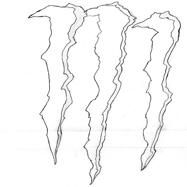 Black and White Monster Energy Logo - Monster Energy