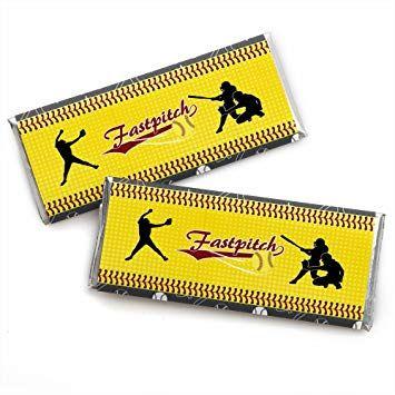 Softball Bar Logo - Amazon.com: Grand Slam - Fastpitch Softball - Candy Bar Wrapper ...