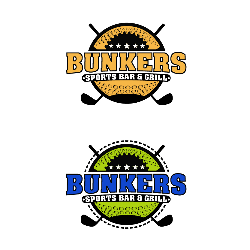 Softball Bar Logo - Logo Design Contests Fun Logo Design for Bunkers Sports Bar