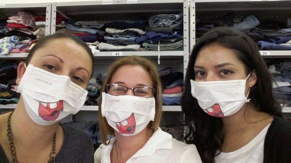 Red Cross Clothing Logo - Smile! Time to sorts clothes ... - DocuSign Office Photo | Glassdoor ...