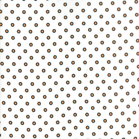 White and Orange Dots Logo - Dot Dot Boo White/Orange Dots designed by Me & My Sister | Etsy