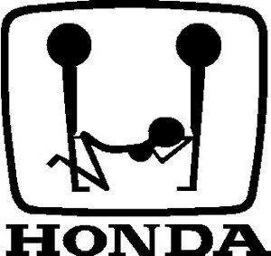 Stick Figure Logo - Amazon.com: JDM Honda Stick Figures, Decal Sticker Vinyl Car Home ...