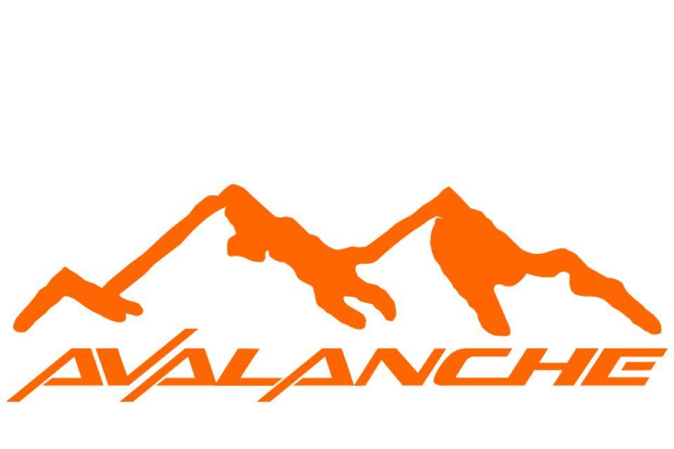 Avalanche Logo - Avalanche Logo of two 2 x 6.25
