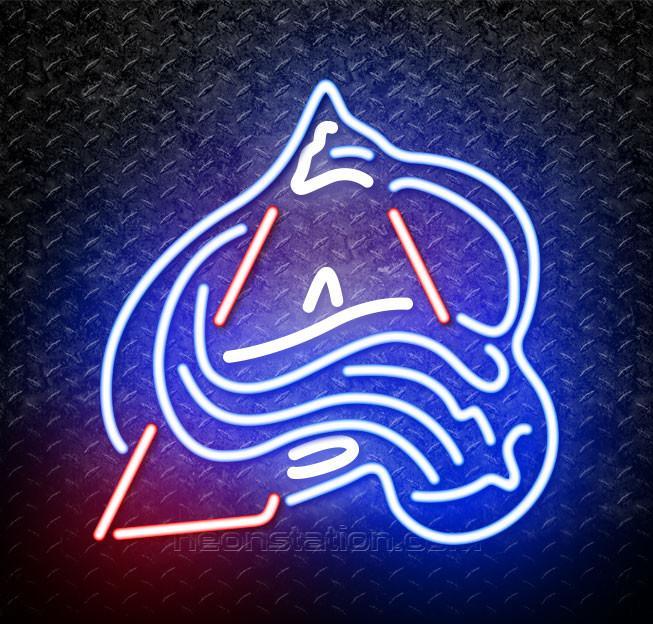 Avalance Logo - NHL Colorado Avalanche Logo Neon Sign For Sale // Neonstation