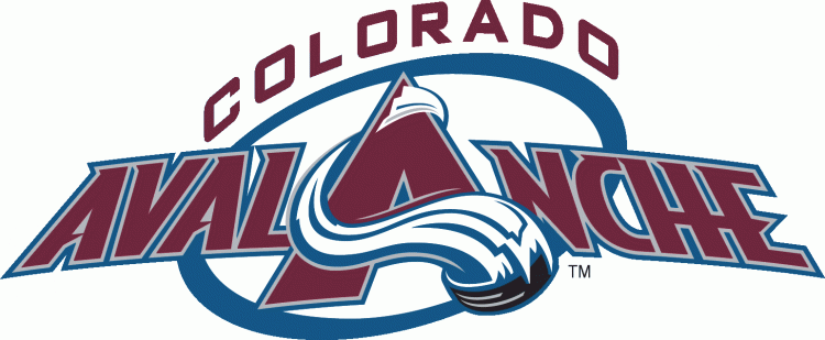 Avalance Logo - Colorado Avalanche Wordmark Logo - National Hockey League (NHL ...