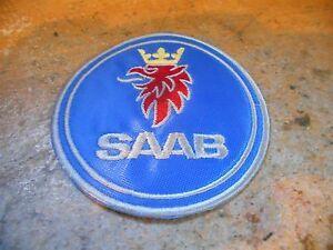Round Blue Logo - SAAB 9 3 9 5 9 5X 9 2X 900 SAAB ROUND BLUE LOGO JACKET