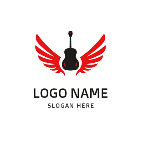 Wings as Logo - 180+ Free Music Logo Designs | DesignEvo Logo Maker