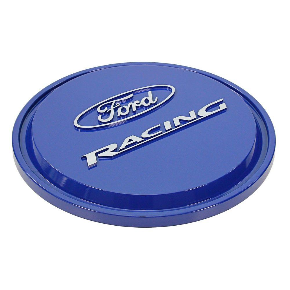 Round Blue Logo - Ford Performance 302-381 Mustang Air Cleaner 13