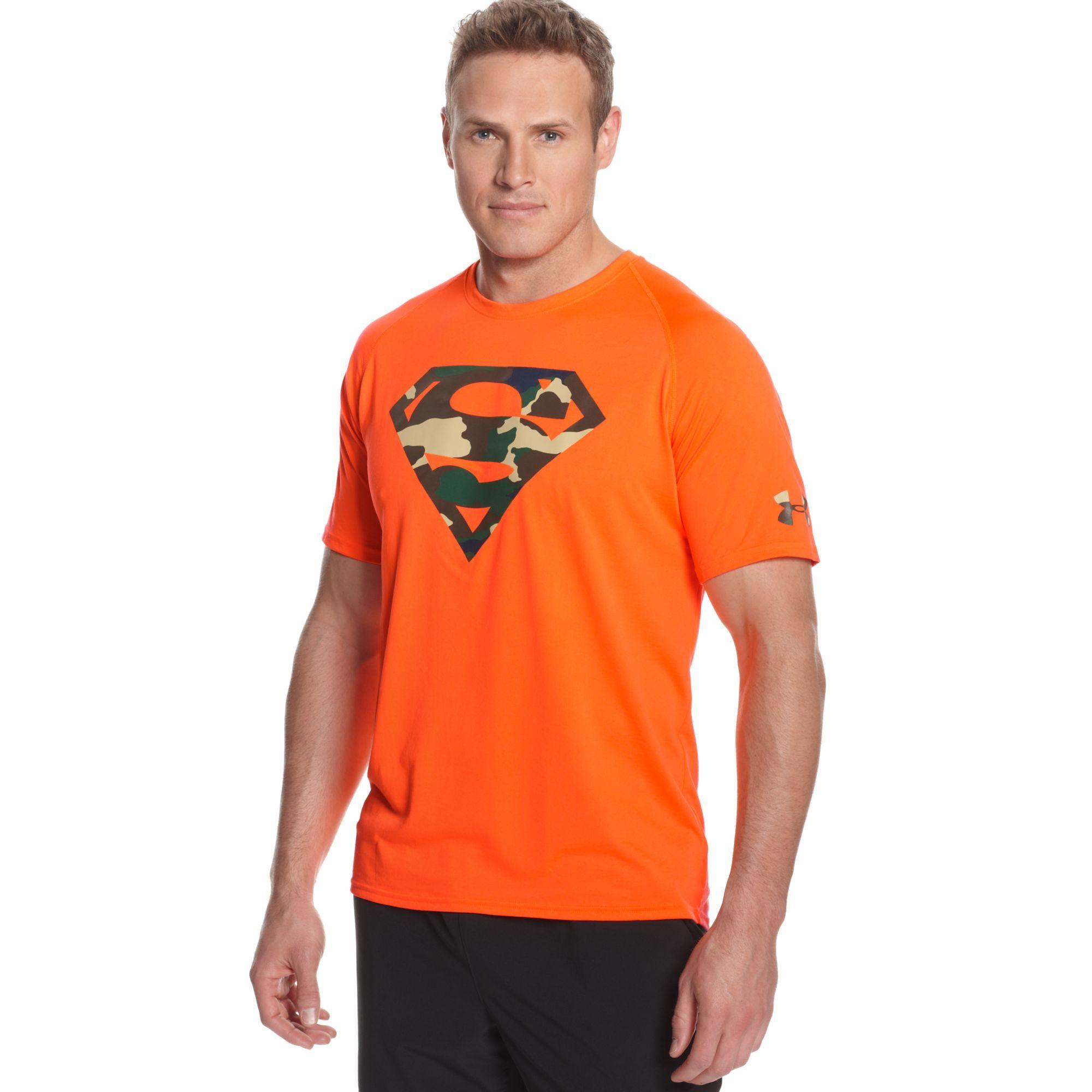 Orange Under Armour Camo Logo - Lyst Armour Under Amrour Alter Ego Camouflage Superman