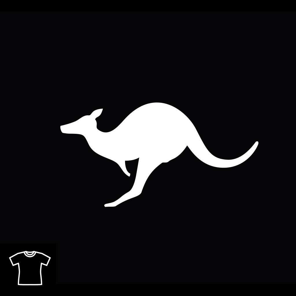 Black and White Kangaroo Logo - Kangaroo Too T Shirt for Women – REMO General Store