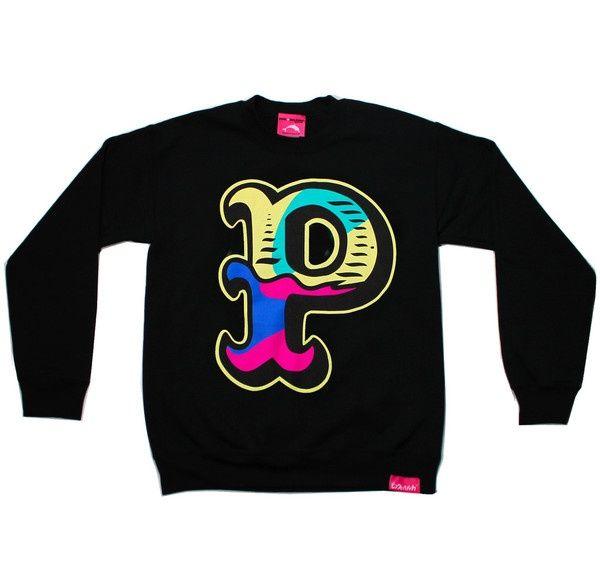 Pink Dolphin P Logo - Undefeated - UND Collage L/S T-Shirt (White) | Fuey Junk | Pinterest