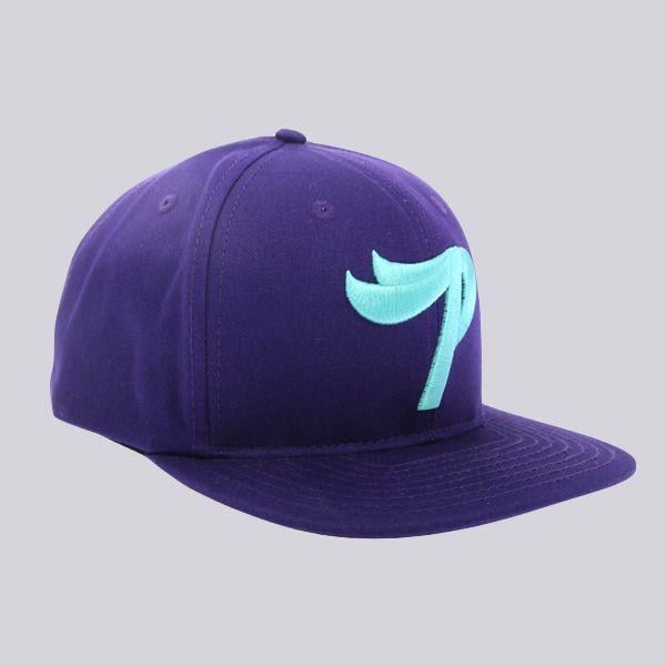 Pink Dolphin P Logo - Pink Dolphin P Logo Snapback Cap Purple. Pink Dolphin Caps