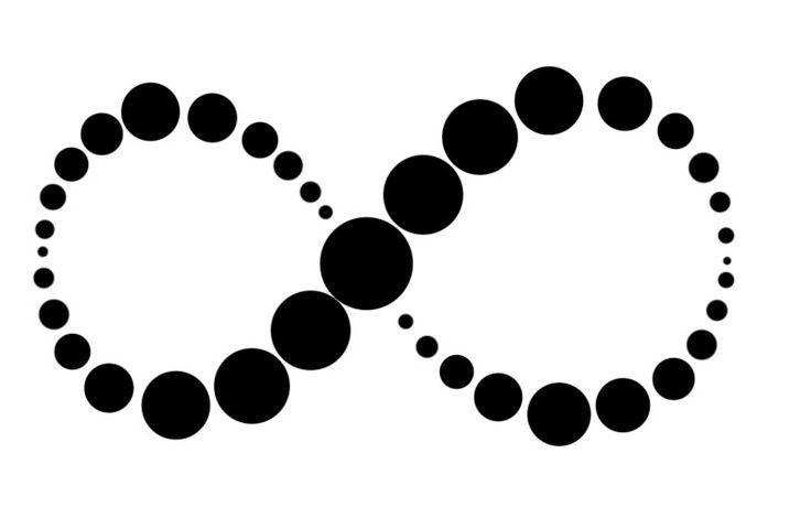 White and Orange Dots Logo - Circle Dot Logo Symbol - Clipart & Vector Design •