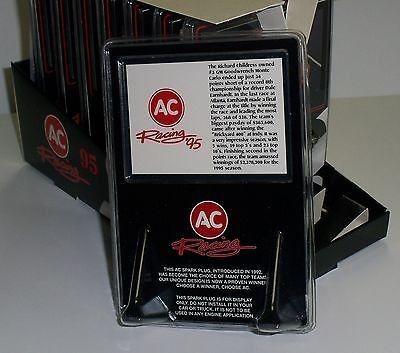 AC Racing Spark Plugs Logo - NASCAR AC Racing '95 Collectable Spark Plug and Race card Set - 8 ...