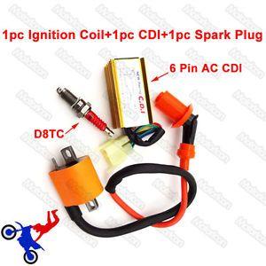 AC Racing Spark Plugs Logo - Racing Ignition Coil CDI Spark Plug For Dirt Bike ATV Quad 150cc ...