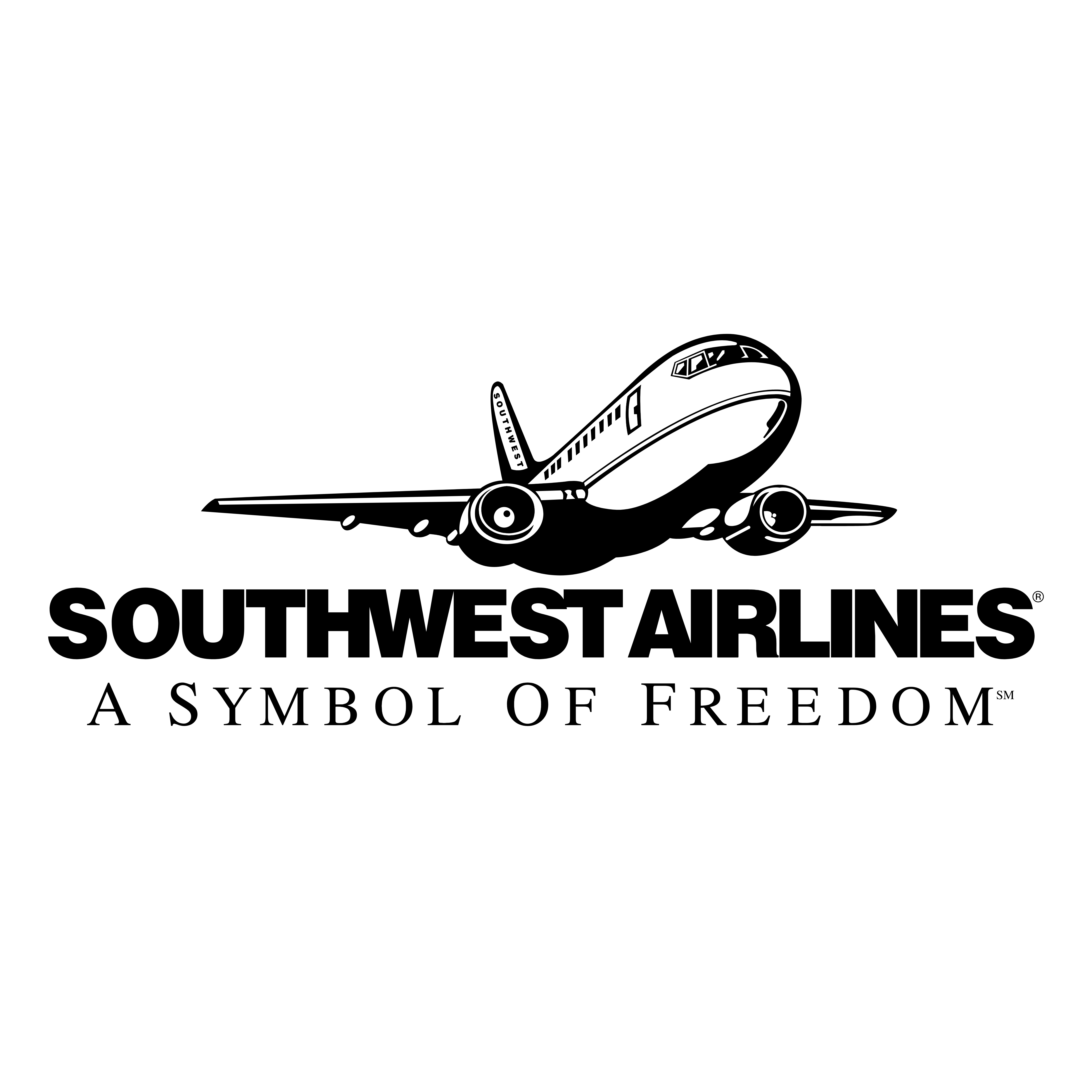 Black Airline Logo - Southwest Airlines – Logos Download
