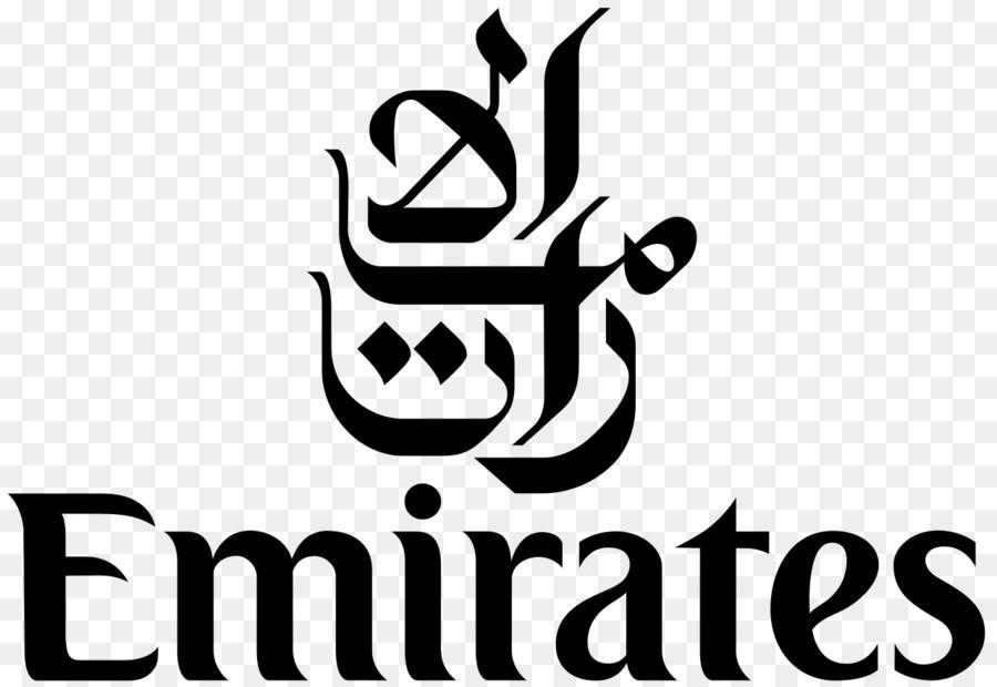 Black Airline Logo - Emirates flydubai Airline Logo - emirates vector png download - 1280 ...