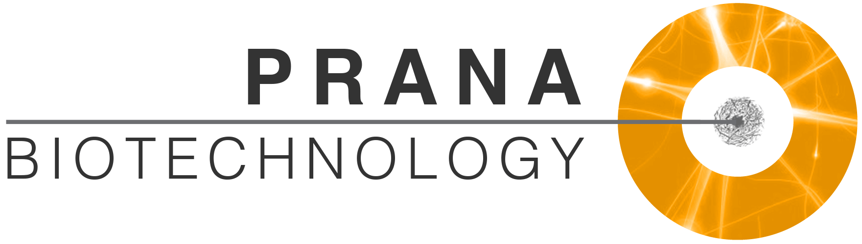 Prana Logo - Prana Biotechnology leader in the development of drugs